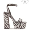 Axtyn Platform in Brown Zebra