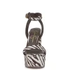 Axtyn Platform in Brown Zebra