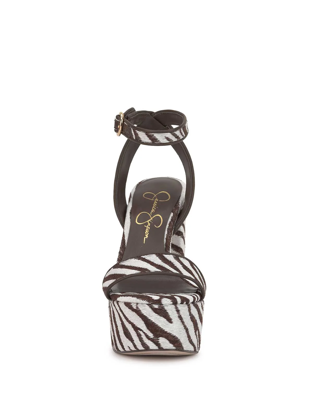 Axtyn Platform in Brown Zebra