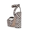 Axtyn Platform in Brown Zebra