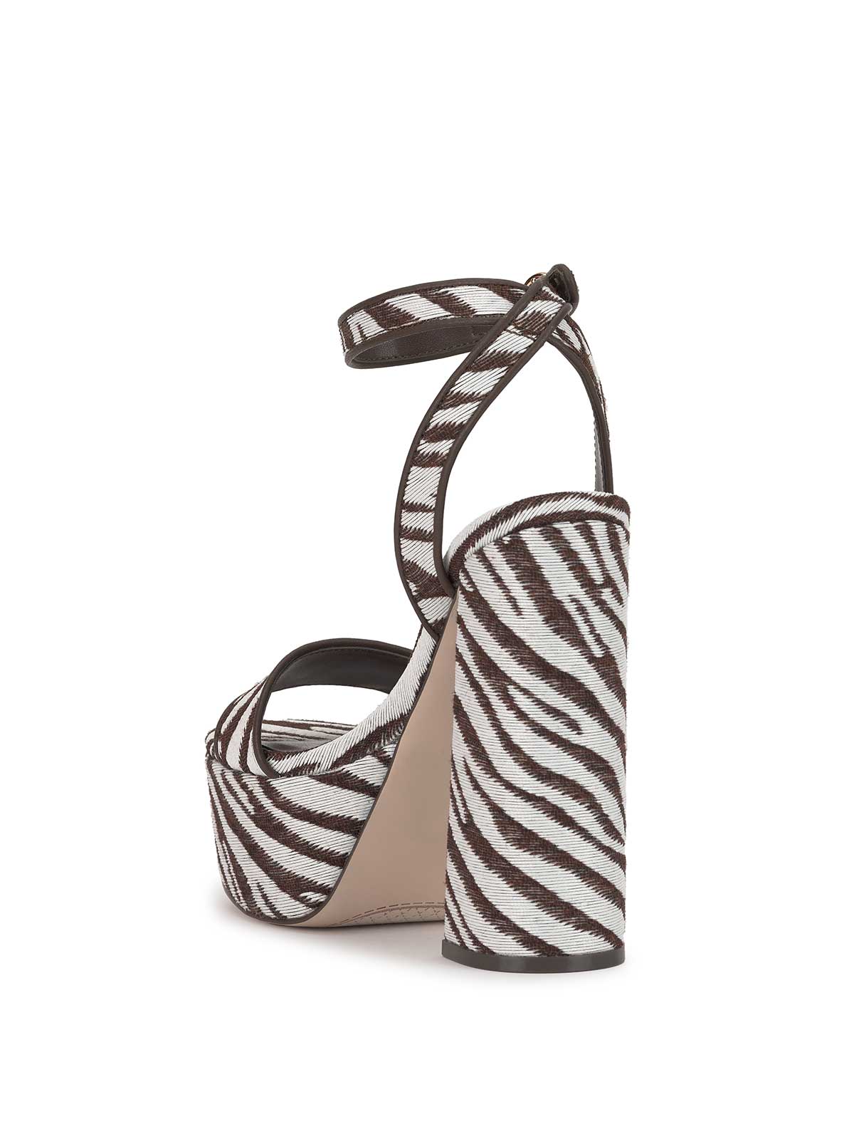 Axtyn Platform in Brown Zebra
