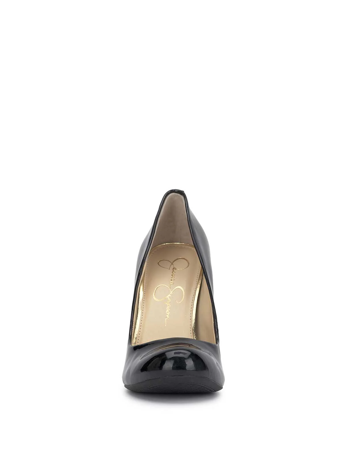 Calie Pump in Black Patent