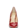 Cassani Pump in Red Muse