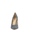 Cassani Pump in Shadow Blue