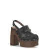Cazea Platform in Jeweled Black