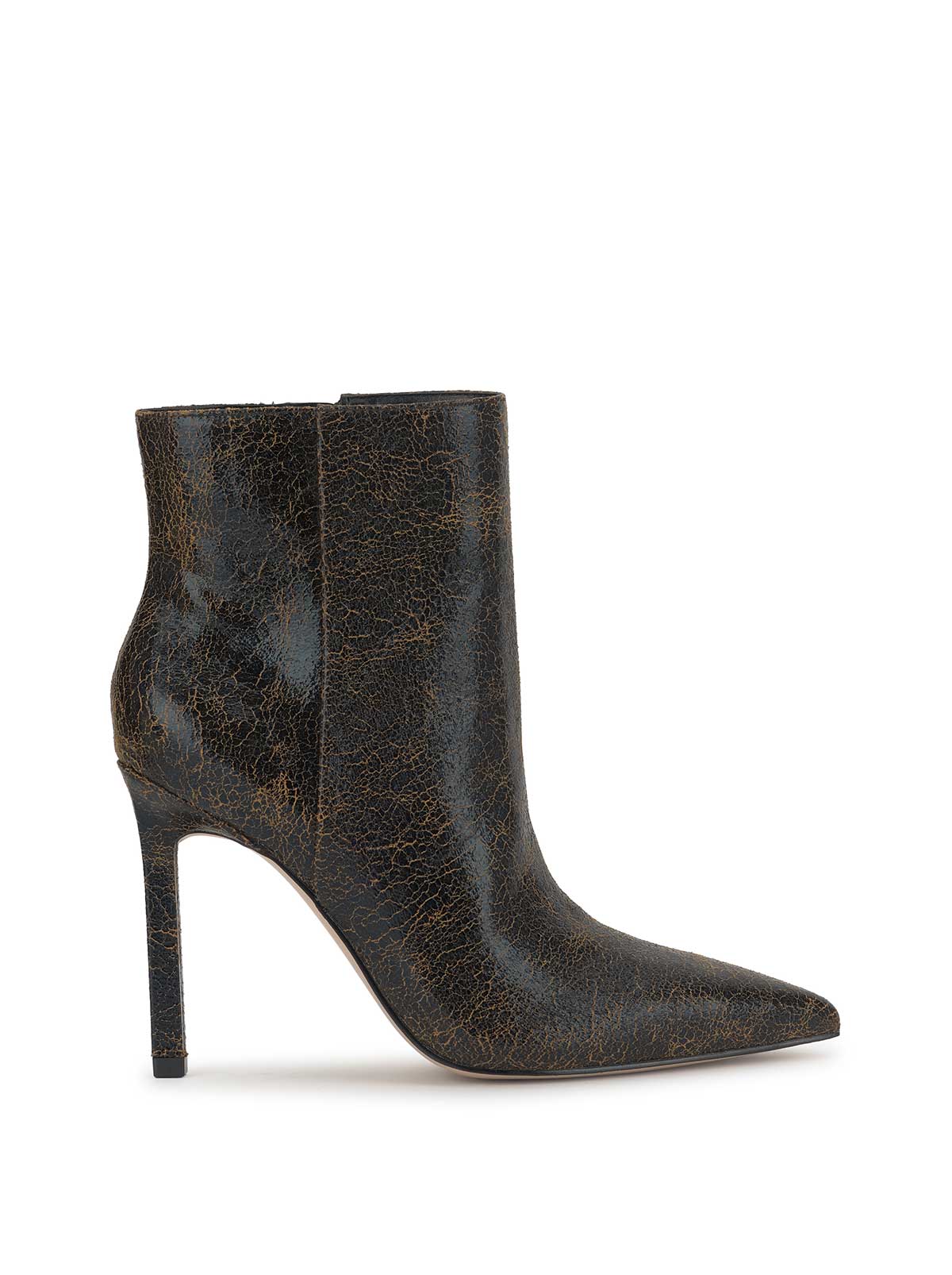 1426-debia-high-heel-bootie-in-black-brown-1.jpg Debia High Heel Bootie in Black & Brown