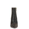 Debia High Heel Bootie in Black & Brown