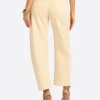 JS Jessica Simpson Austin Darted Barrel Jean in Undyed Natural