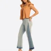 JS Jessica Simpson Plano Ankle Flare Jean in Edgewater
