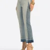 JS Jessica Simpson Plano Ankle Flare Jean in Edgewater