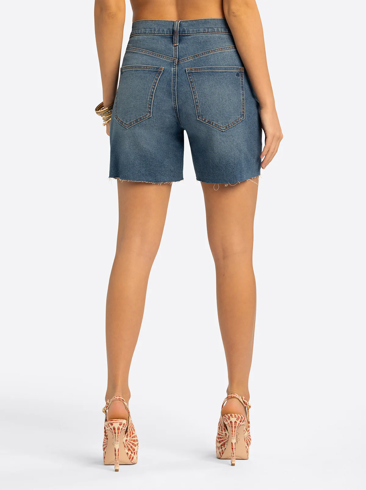 JS Jessica Simpson San Antonio Bermuda Shorts in Seashell