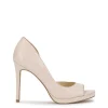 Kimli Peep Toe Pump in Chalk
