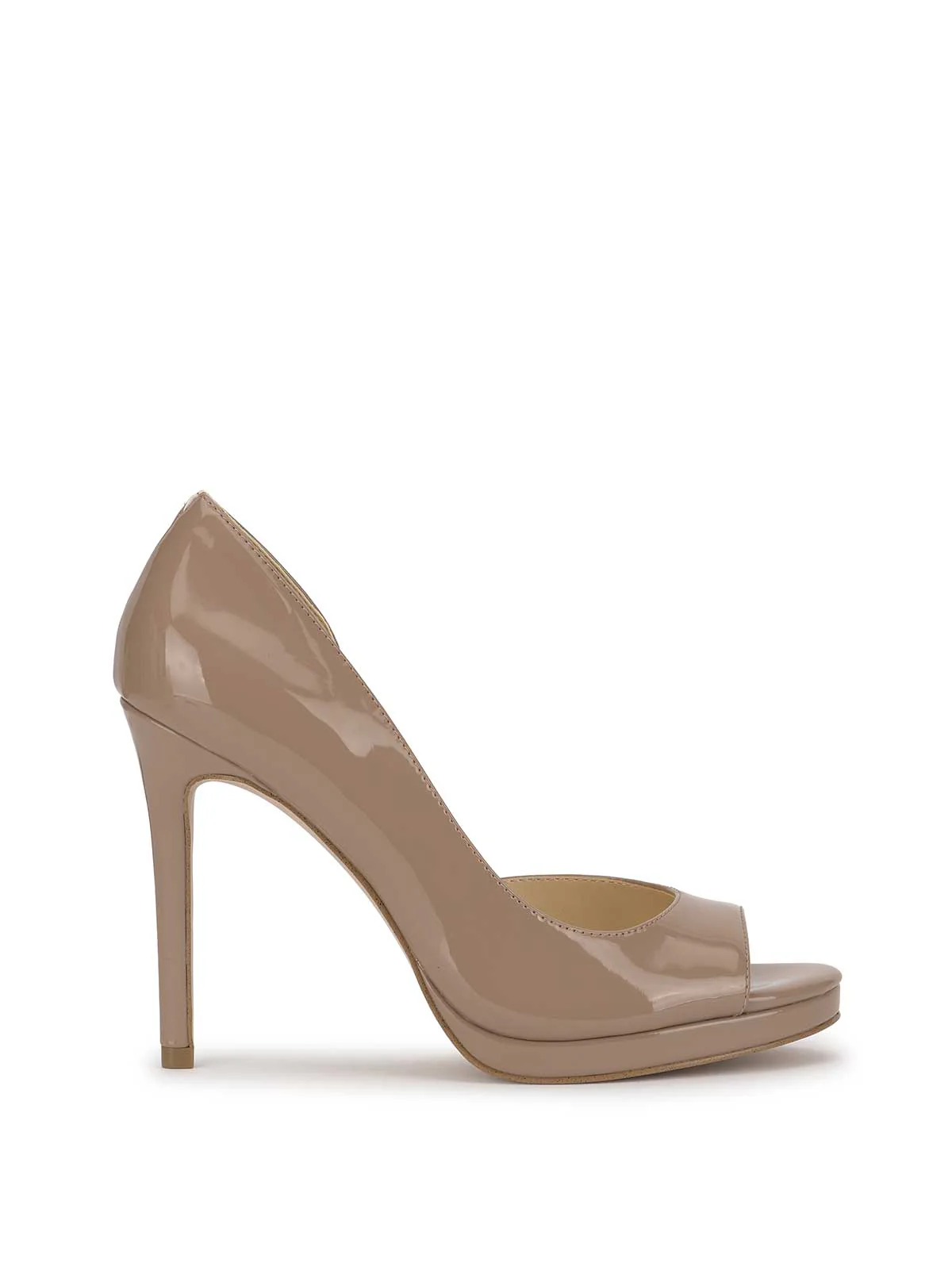 1859-kimli-peep-toe-pump-in-patent-chai-latte-1.webp Kimli Peep Toe Pump in Patent Chai Latte