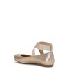 Mandalaye Ballet Flat in Champagne
