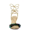 Oveny High Heel in Gold