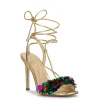 Oveny High Heel in Gold