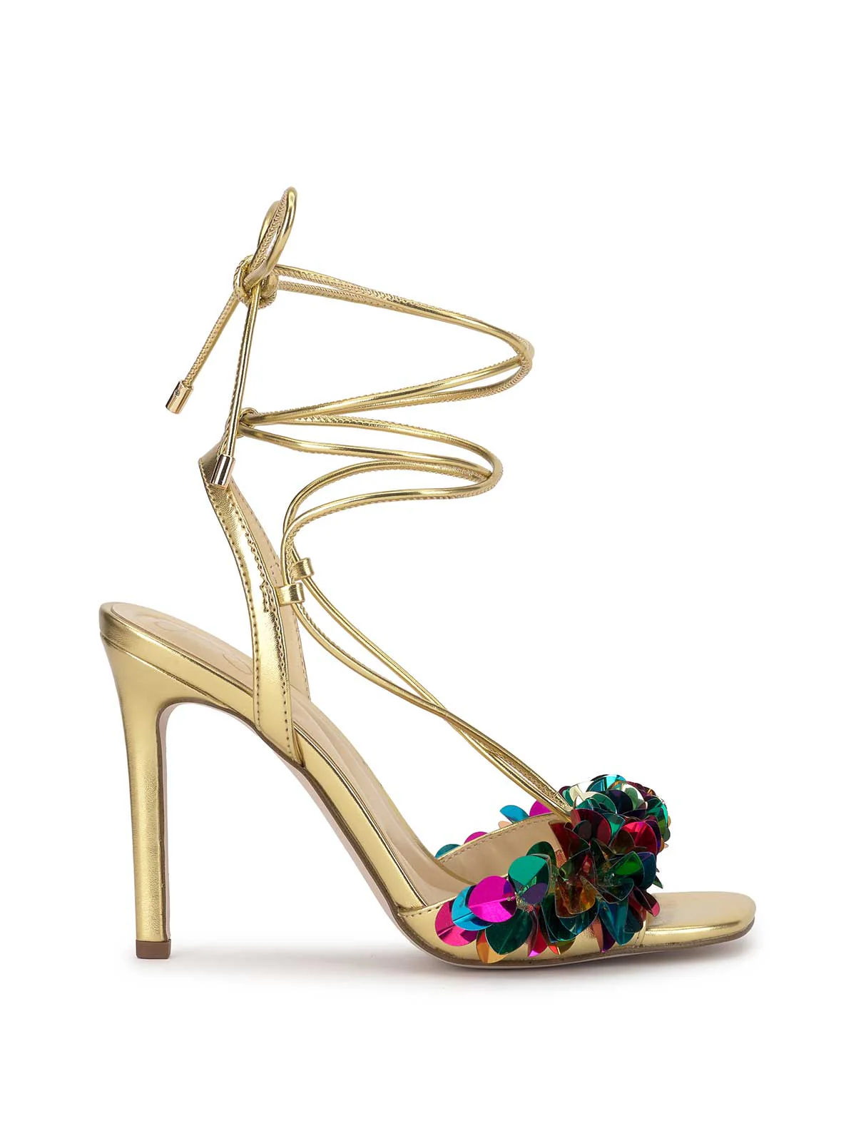 Oveny High Heel in Gold