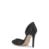 Prizma D'Orsay Pump in Black Mesh Sparkle