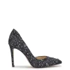Prizma D'Orsay Pump in Midnight Bandana