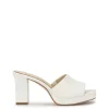 Elyzza High Heel Slide in Bright White