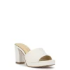 Elyzza High Heel Slide in Bright White