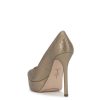 Sinelia Platform Pump in Bronze