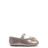 Toddler Amy Bow Ballet Flat in Champagne