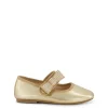 Toddler Amy Crystal Bow Ballet Flat in Gold