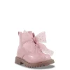 2481-toddler-daria-sneaker-double-bow-in-blush-3.webp Toddler Daria Sneaker Double Bow in Blush