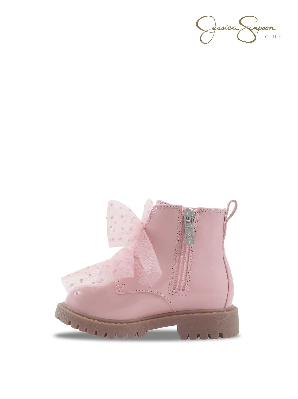 2481-toddler-daria-sneaker-double-bow-in-blush-4.webp Toddler Daria Sneaker Double Bow in Blush