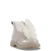 Toddler Daria Sneaker Double Bow in Cream