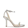 Baharia High Heel in Silver