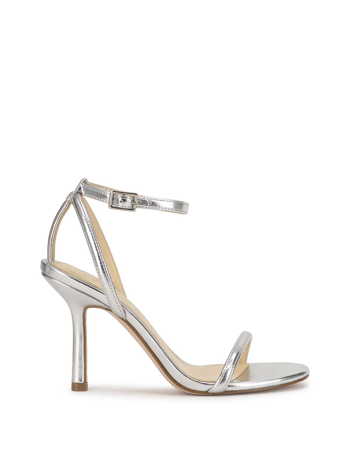 Baharia High Heel in Silver