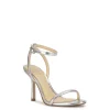 Baharia High Heel in Silver