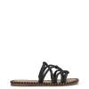 Briellea Embellished Sandal in Black