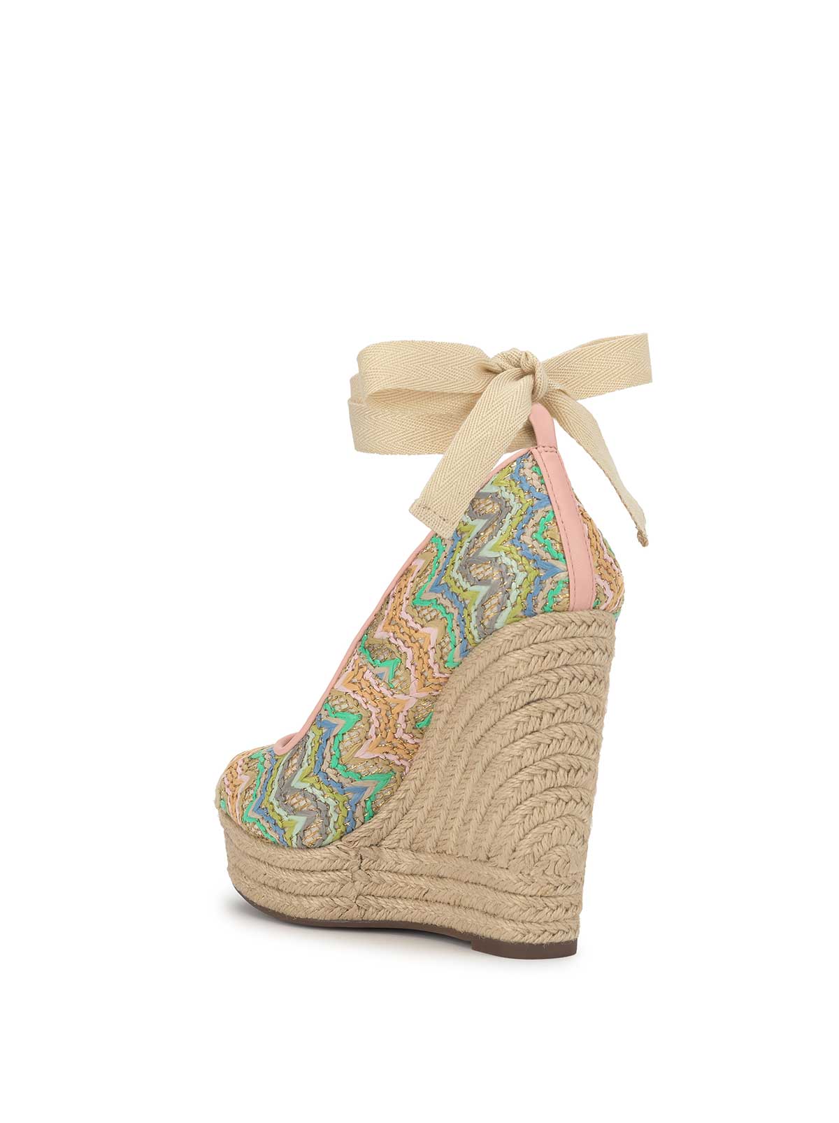 2684-zexie-platform-wedge-in-raffia-chevron-3.jpg Zexie Platform Wedge in Raffia Chevron