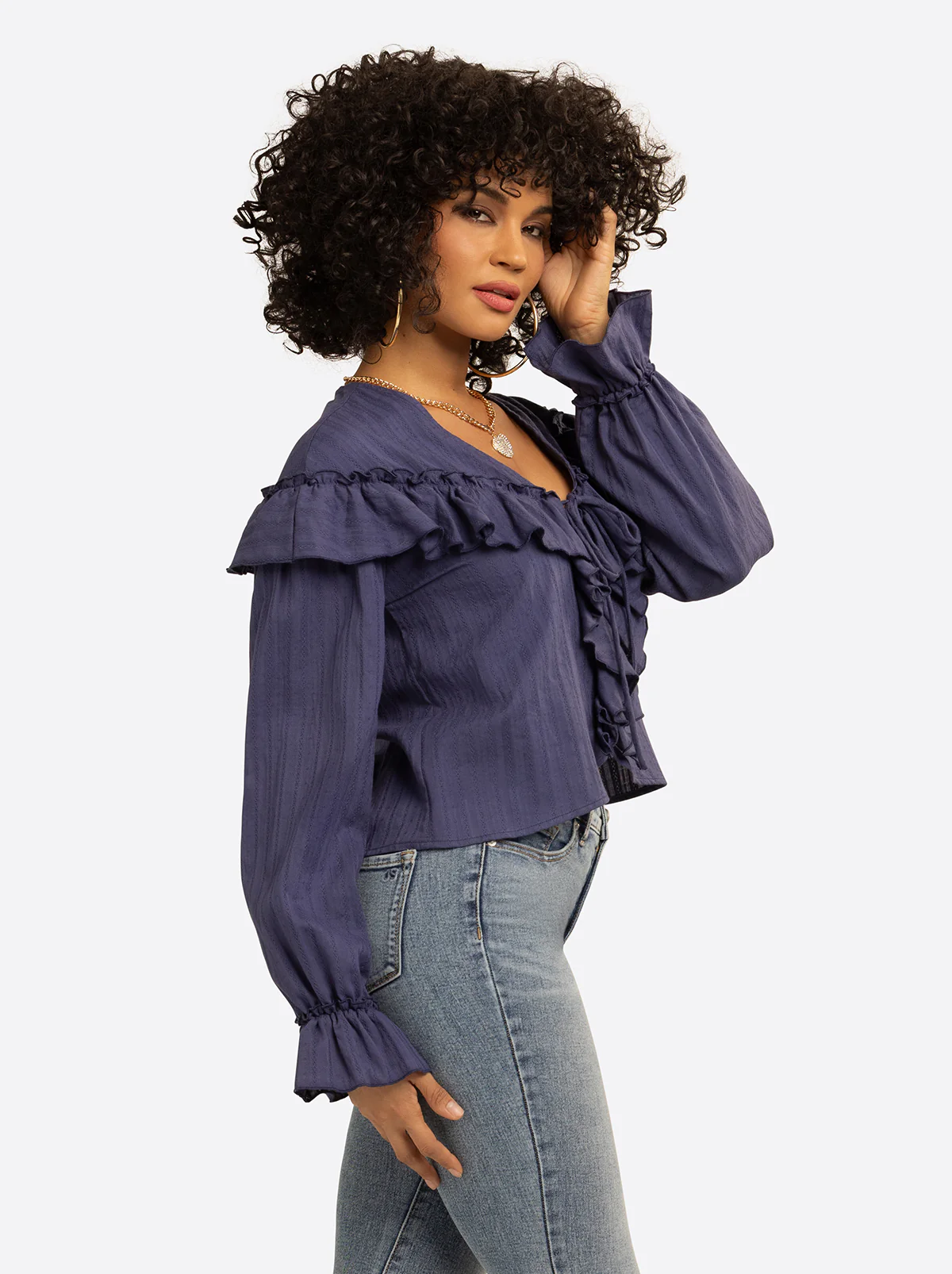 2859-js-jessica-simpson-daphne-blouse-in-deep-cobalt-3.webp JS Jessica Simpson Daphne Blouse in Deep Cobalt