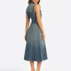 JS Jessica Simpson Denim Dress in Alderwood