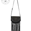 Jessica Simpson 2.0 Ava Saddle Crossbody in Meteorite