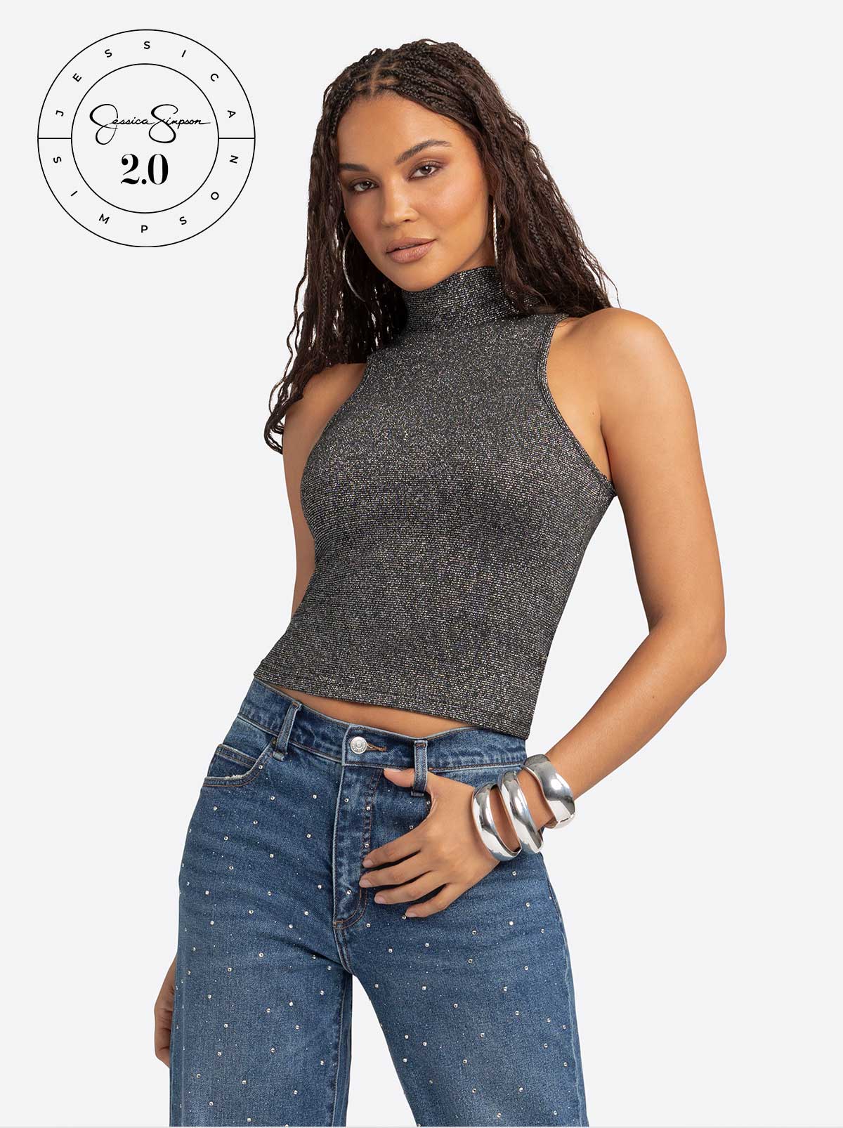 3065-jessica-simpson-2.0-asha-shimmer-top-in-black-1.jpg Jessica Simpson 2.0 Asha Shimmer Top in Black