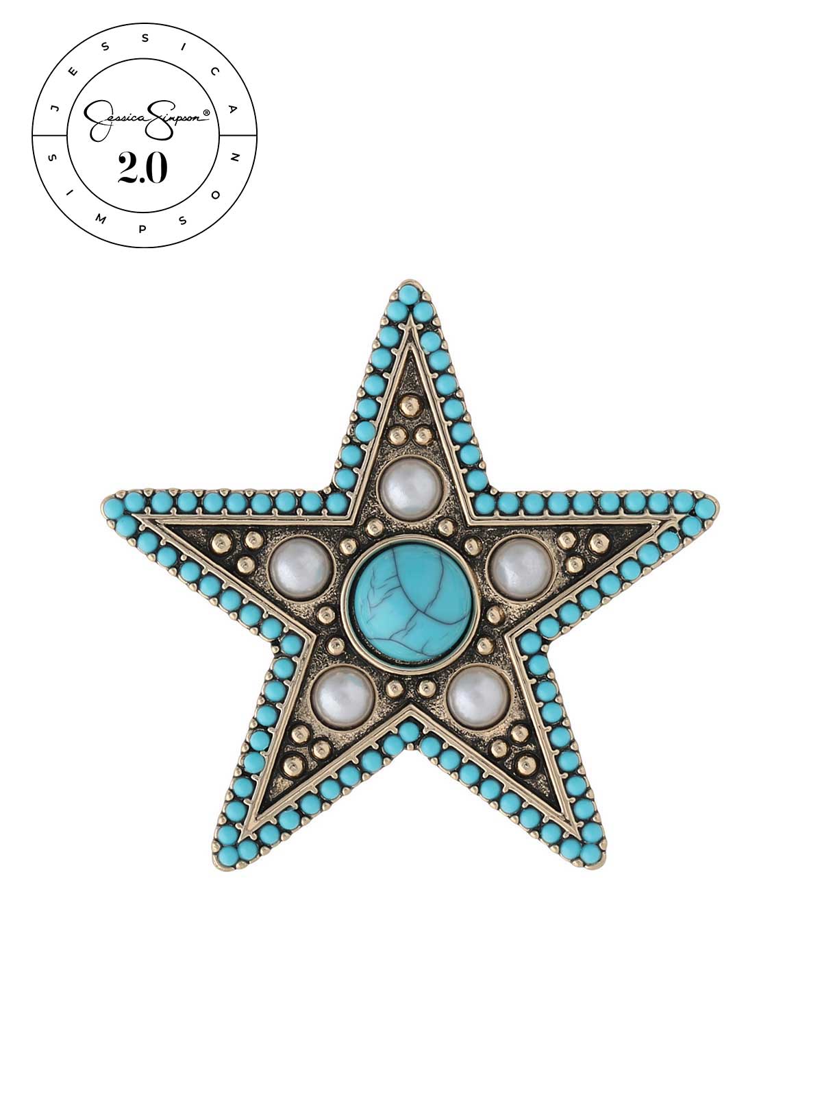 3145-jessica-simpson-2.0-turquoise-imperial-star-brooch-1.jpg Jessica Simpson 2.0 Turquoise Imperial Star Brooch
