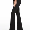 Pull On Flare in Black Ponte
