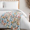 Mila Plush Throw in Blush