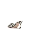 Cennet Slide in Brown Zebra
