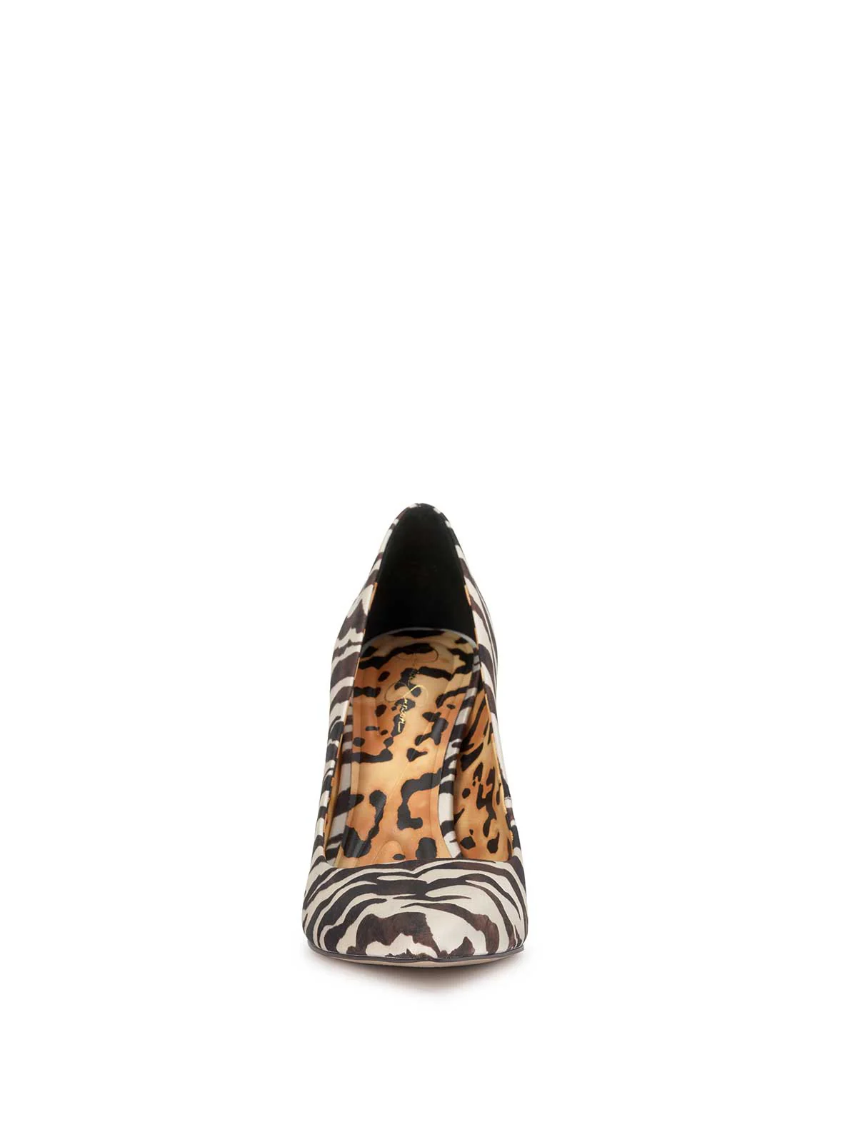 Omissia High Heel in Brown Zebra
