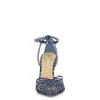 Paveri Pump in Blue Leopard