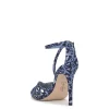 Paveri Pump in Blue Leopard