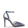 Paveri Pump in Blue Leopard