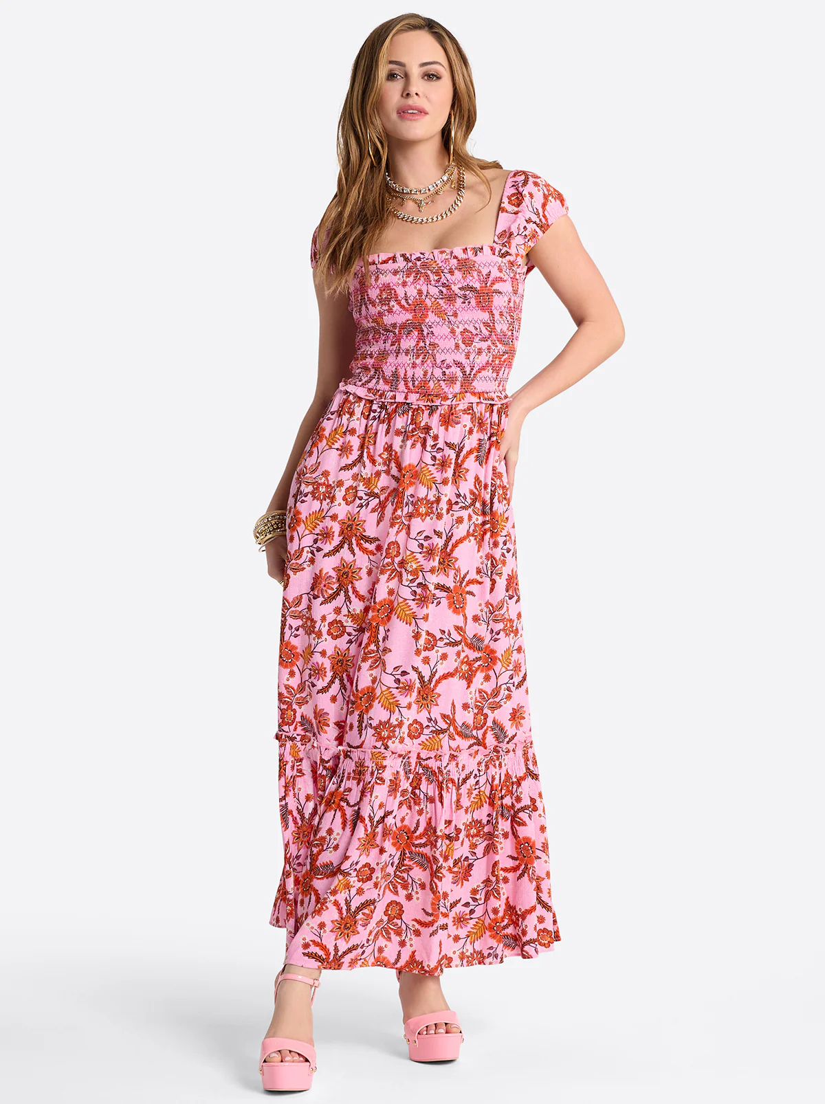 3506-clarice-maxi-dress-in-rosebloom-wild-jacobeans-2.webp Clarice Maxi Dress in Rosebloom Wild Jacobeans