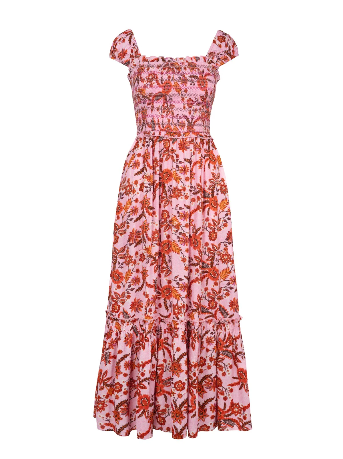 3506-clarice-maxi-dress-in-rosebloom-wild-jacobeans-6.webp Clarice Maxi Dress in Rosebloom Wild Jacobeans